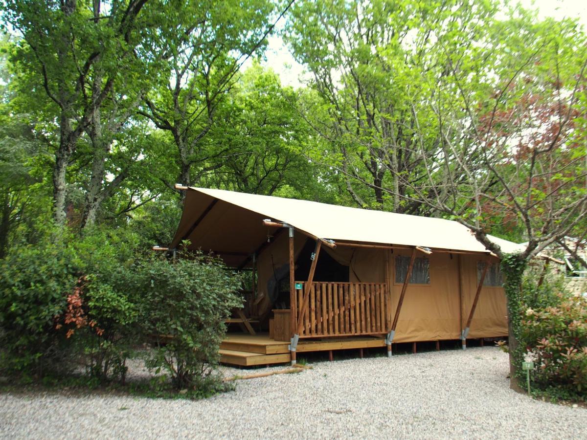 Camping Mas Du Sartre Saint Alban Auriolles ภายนอก รูปภาพ
